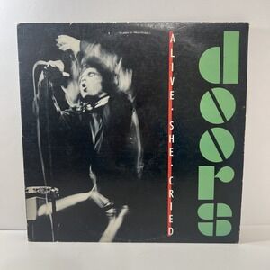 The Doors Alive, She Cried Live Vinyl LP, 1983 First Press,‎ Elektra 60269-1 VTG